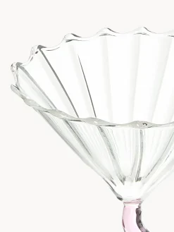 Copas De Cóctel|Vajillas Completas></noscript>&k Amsterdam Copas de cóctel de vidrio de borosilicato Curve, 2 uds. Transparente, lila, verde claro