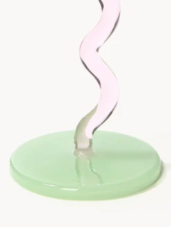 Copas De Cóctel|Vajillas Completas></noscript>&k Amsterdam Copas de cóctel de vidrio de borosilicato Curve, 2 uds. Transparente, lila, verde claro