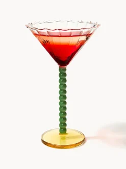 Copas De Cóctel|Vajillas Completas></noscript>&k Amsterdam Copas de cóctel de vidrio de borosilicato Perle, 2 uds. Transparente, verde oscuro, naranja