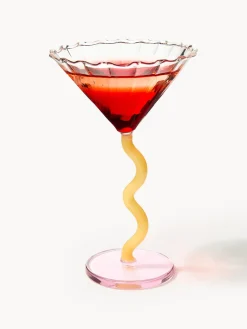 Outlet Copas de cóctel de vidrio de borosilicato Curve, 2 uds. Copas De Cóctel|Vajillas Completas