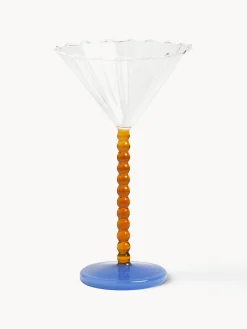 Copas De Cóctel|Vajillas Completas>&k Amsterdam Copas de cóctel de vidrio de borosilicato Perle, 2 uds. Transparente, marrón claro, azul
