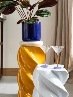 Copas De Cóctel|Vajillas Completas>&k Amsterdam Copas de cóctel de vidrio de borosilicato Perle, 2 uds. Transparente, marrón claro, azul