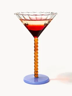 Copas De Cóctel|Vajillas Completas></noscript>&k Amsterdam Copas de cóctel de vidrio de borosilicato Perle, 2 uds. Transparente, marrón claro, azul