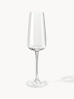 Copas De Champagne|Vajillas Completas>Westwing Collection Copas de champán sopladas Ellery, 4 uds. Transparente