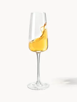 Copas De Champagne|Vajillas Completas></noscript>Westwing Collection Copas de champán sopladas Ellery, 4 uds. Transparente