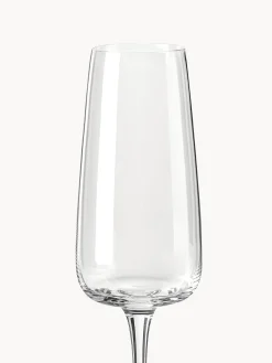 Copas De Champagne|Vajillas Completas></noscript>Westwing Collection Copas de champán sopladas Ellery, 4 uds. Transparente
