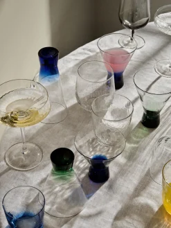 Best Copas de champán sopladas Limfjord, 4 uds. Copas De Champagne|Vajillas Completas