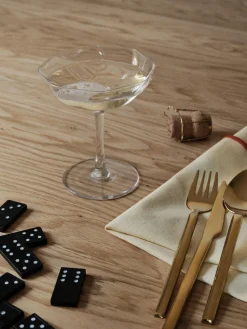 Best Copas de champán sopladas Limfjord, 4 uds. Copas De Champagne|Vajillas Completas