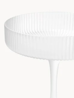 Copas De Champagne|Vajillas Completas></noscript>Ferm Living Copas de champán sopladas con relieves Ripple Semitransparente mate