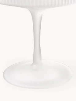 Copas De Champagne|Vajillas Completas></noscript>Ferm Living Copas de champán sopladas con relieves Ripple Semitransparente mate