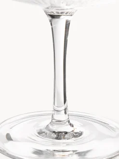 Copas De Champagne|Vajillas Completas></noscript>Ferm Living Copas de champán sopladas con relieves Ripple Transparente brillante