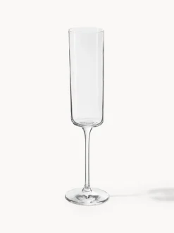 Discount Copas de champán Xavia de cristal, 4 uds. Copas De Champagne|Vajillas Completas