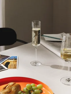 Discount Copas de champán Xavia de cristal, 4 uds. Copas De Champagne|Vajillas Completas