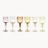 Copas de vino artesanales Diseguale, 6 uds. Copas De Vino|Vajillas Completas