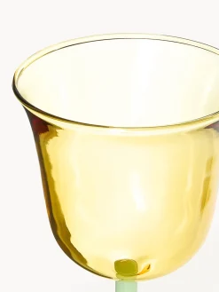 Sale Copas de vino artesanales de vidrio borosilicato Dot, 2 uds. Copas De Vino|Vajillas Completas
