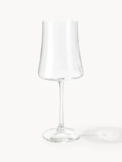 Online Copas de vino blanco de cristal Gwenda, 6 uds. Copas De Vino|Vajillas Completas