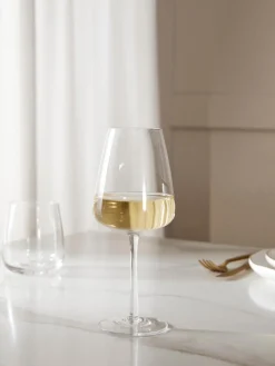 Copas De Vino|Vajillas Completas>Westwing Collection Copas de vino blanco sopladas Ellery, 4 uds. Transparente