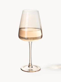 Outlet Copas de vino blanco sopladas Ellery, 4 uds. Copas De Vino|Vajillas Completas