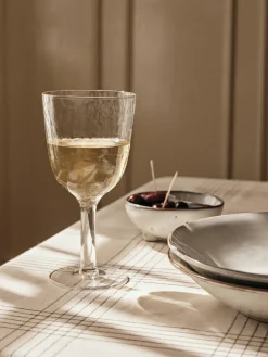 Copas De Vino|Vajillas Completas></noscript>Broste Copenhagen Copas de vino blanco sopladas Hammered, 4 uds.