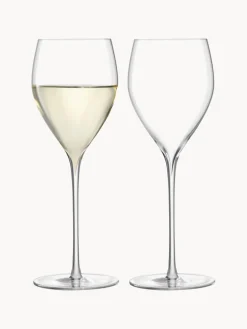 Online Copas de vino blanco sopladas Savoy, 2 uds. Copas De Vino|Vajillas Completas