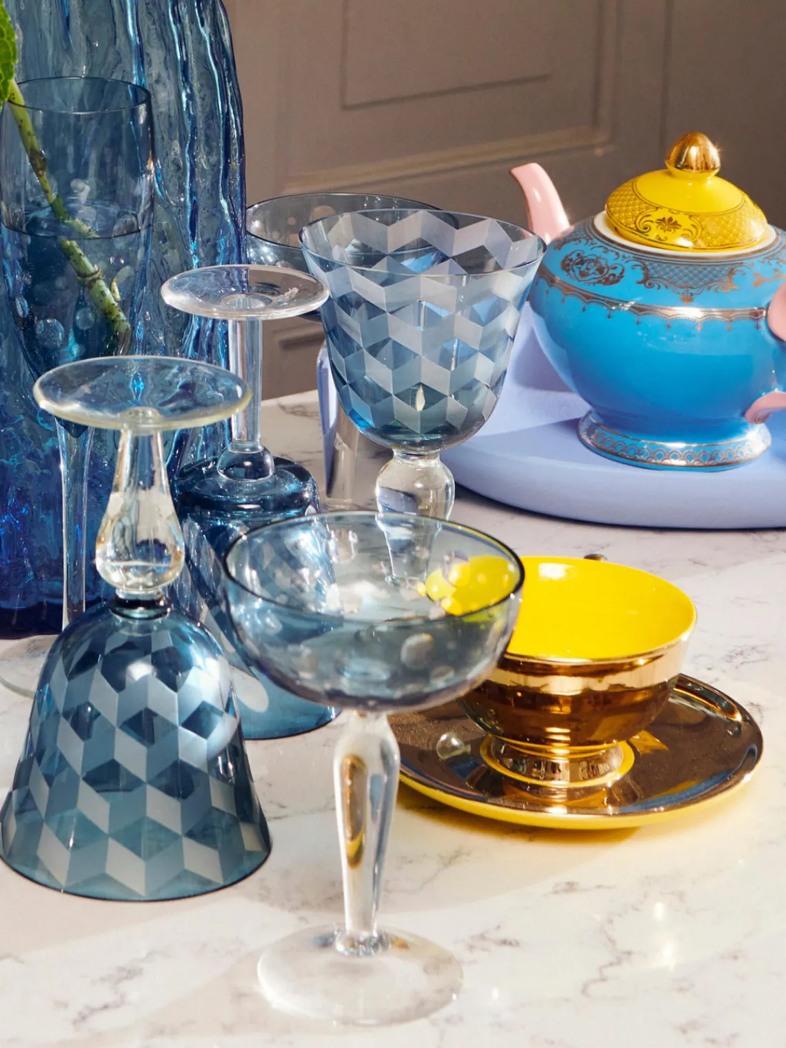 Copas De Vino|Vajillas Completas>POLSPOTTEN Copas de vino Blocks, 6 uds.