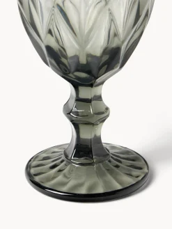Copas De Vino|Vajillas Completas></noscript>Westwing Collection Copas de vino con patrón texturizado Colorado, 4 uds. Gris
