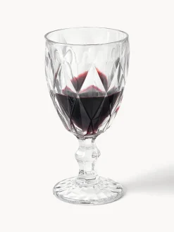 Copas De Vino|Vajillas Completas></noscript>Westwing Collection Copas de vino con patrón texturizado Colorado, 4 uds. Transparente