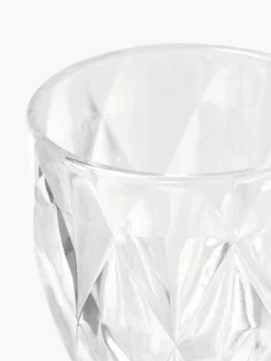 Copas De Vino|Vajillas Completas></noscript>Westwing Collection Copas de vino con patrón texturizado Colorado, 4 uds. Transparente