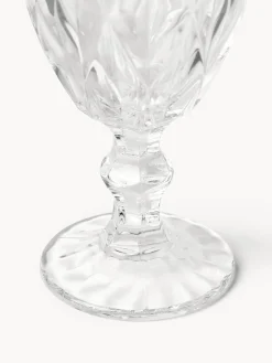 Copas De Vino|Vajillas Completas></noscript>Westwing Collection Copas de vino con patrón texturizado Colorado, 4 uds. Transparente