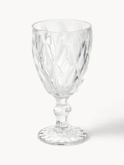 Copas De Vino|Vajillas Completas></noscript>Westwing Collection Copas de vino con patrón texturizado Colorado, 4 uds. Transparente