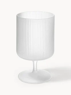 Best Copas de vino sopladas con relieves Ripple, 2 uds. Copas De Vino|Vajillas Completas