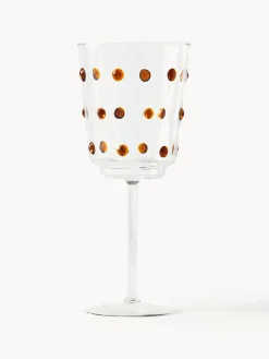 Copas de vino sopladas de vidrio borosilicato Nob, 2 uds. Copas De Vino|Vajillas Completas