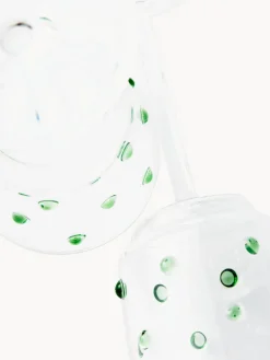 Copas De Vino|Vajillas Completas></noscript>POLSPOTTEN Copas de vino sopladas de vidrio borosilicato Nob, 2 uds. Transparente, verde