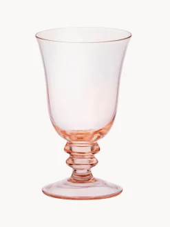 Copas De Vino|Vajillas Completas>Bungalow Copas de vino sopladas Leopold, 2 uds. Melocotón transparente