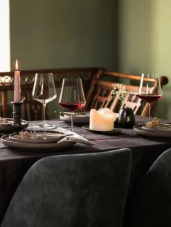 Online Copas de vino tinto artesanales, 2 uds. Copas De Vino|Vajillas Completas