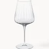 Sale Copas de vino tinto de cristal con relieves Bernadotte, 6 uds. Copas De Vino|Menaje De Mesa