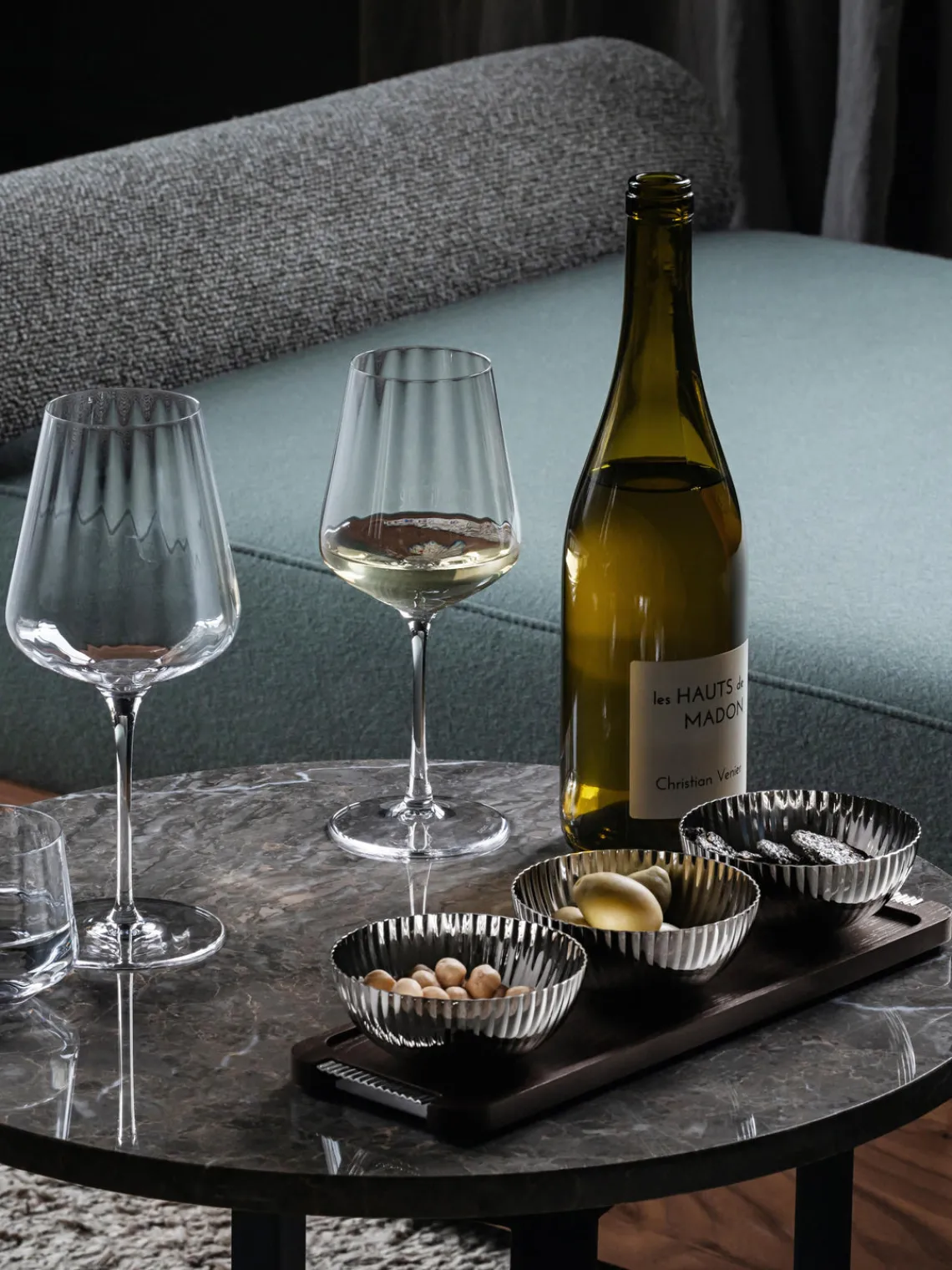 Sale Copas de vino tinto de cristal con relieves Bernadotte, 6 uds. Copas De Vino|Menaje De Mesa