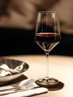 New Copas de vino tinto de cristal Pure, 2 uds. Copas De Vino|Vajillas Completas