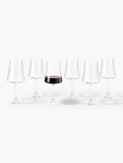 Best Copas de vino tinto de cristal Gwenda, 6 uds. Copas De Vino|Vajillas Completas