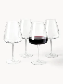 Copas de vino tinto sopladas Ellery, 4 uds. Copas De Vino|Vajillas Completas