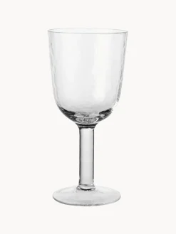 Copas de vino tinto sopladas Martillado, 4 uds. Copas De Vino|Vajillas Completas