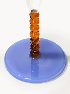 Copas De Champagne|Vajillas Completas></noscript>&k Amsterdam Copas flauta de champán artesanal Perle, 2 uds.