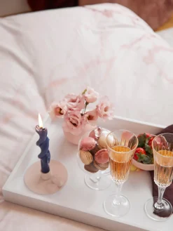 Copas De Champagne|Vajillas Completas></noscript>RCR Copas flauta de champán de cristal con relieve Timeless, 6 uds.