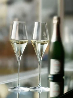 Copas De Champagne|Vajillas Completas>Stölzle Lausitz Copas flauta de champán de cristal Quatrophil, 6 uds.