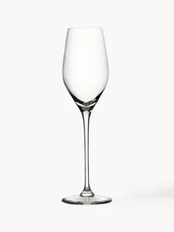 Online Copas flauta de champán de cristal Exquisit, 6 uds. Copas De Champagne|Vajillas Completas