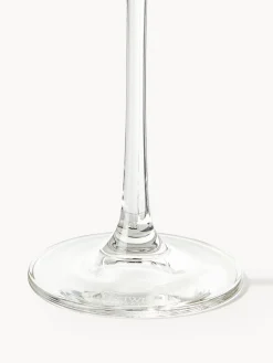 Clearance Copas flauta de champán de cristal Gwenda, 6 uds. Copas De Champagne|Vajillas Completas