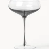 Hot Copas pompadour de champán de vidrio con degradado sopladas Smoke, 4 uds. Copas De Champagne|Vajillas Completas