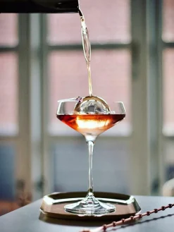 Copas De Champagne|Vajillas Completas>RCR Copas pompadour de champán de cristal Aria, 6 uds.