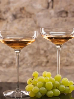 Copas De Champagne|Vajillas Completas>Stölzle Lausitz Copas pompadour de champán de cristal Swing, 6 uds.