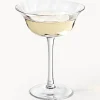 Clearance Copas pompadour de champán sopladas Swirl, 4 uds. Copas De Champagne|Vajillas Completas